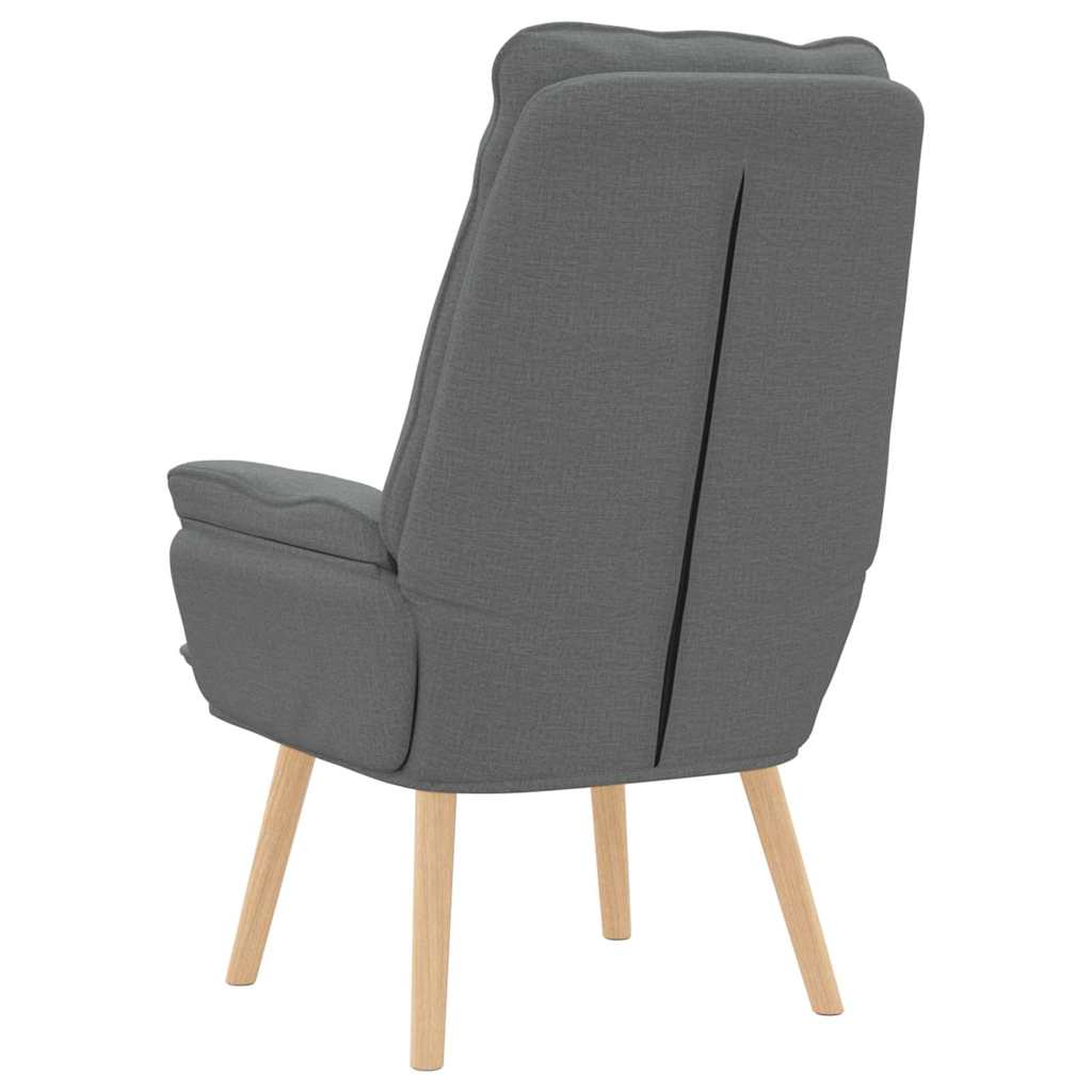 Fauteuil relaxant Gris foncé 69 x 74 x 93 cm tissu - XIOS