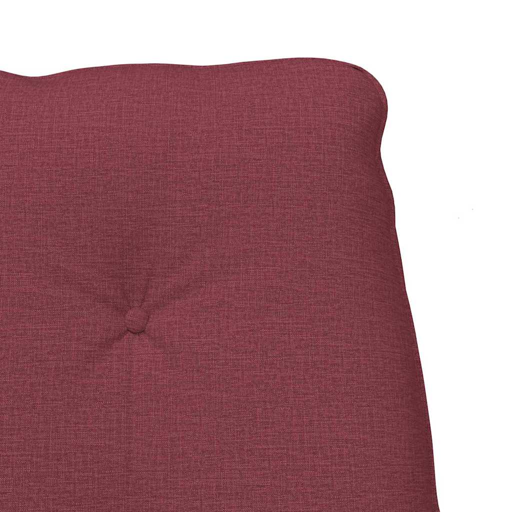 Fauteuil relaxant Rouge bordeaux 69 x 74 x 93 cm tissu - XIOS