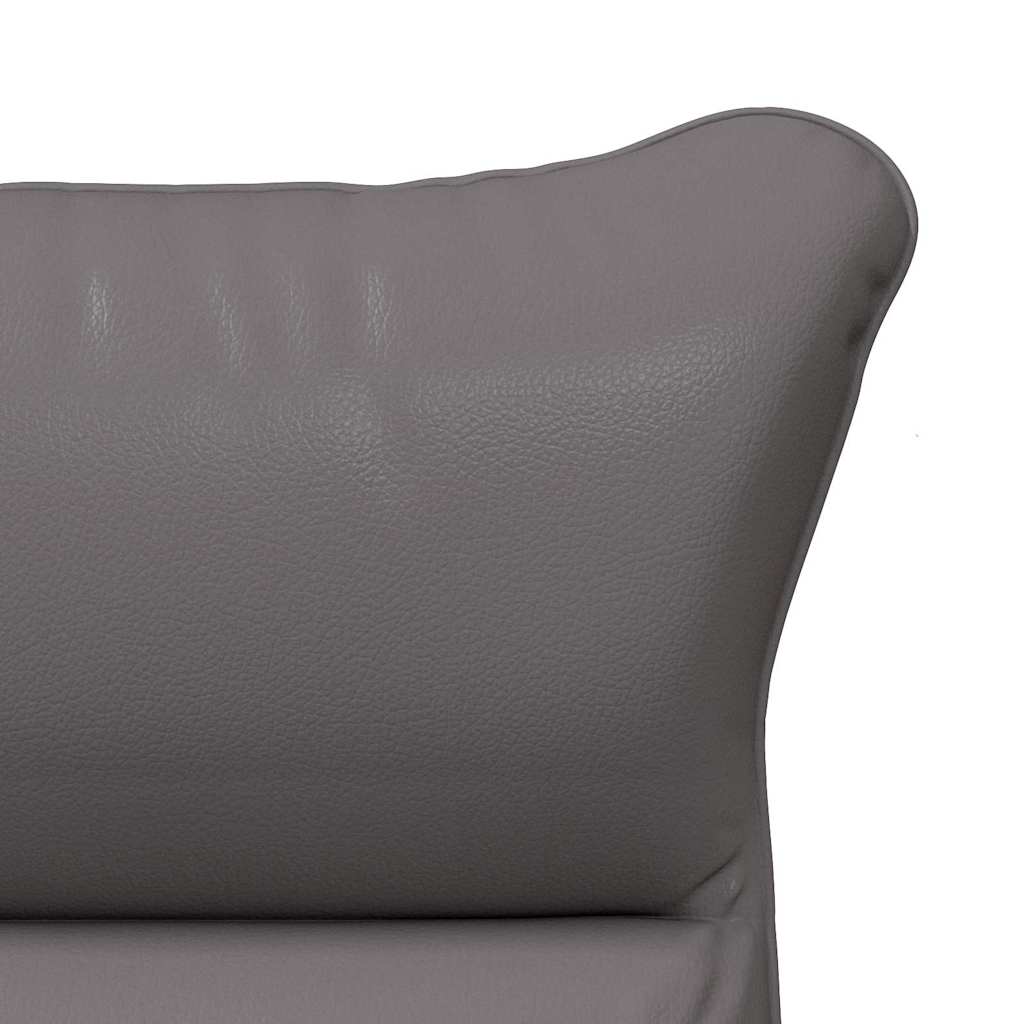 Fauteuil relaxant Gris 69 x 74 x 93 cm Faux cuir - XIOS