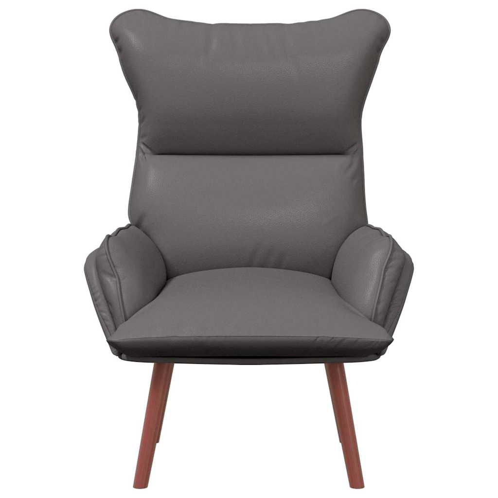 Fauteuil relaxant Gris 69 x 74 x 93 cm Faux cuir - XIOS