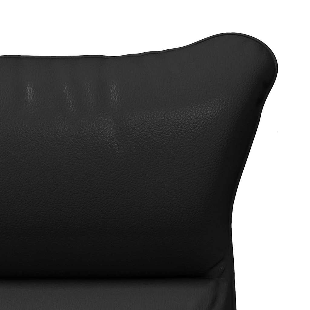 Fauteuil relaxant Noir 69 x 74 x 93 cm Faux cuir - XIOS