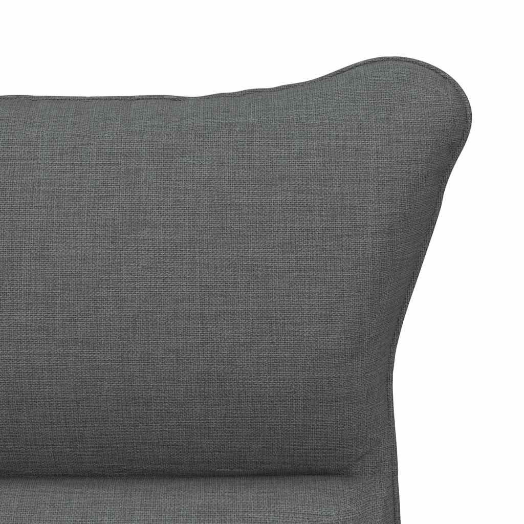 Fauteuil relaxant Gris foncé 69 x 74 x 93 cm tissu - XIOS