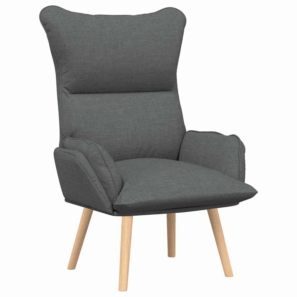 Fauteuil relaxant Gris foncé 69 x 74 x 93 cm tissu - XIOS
