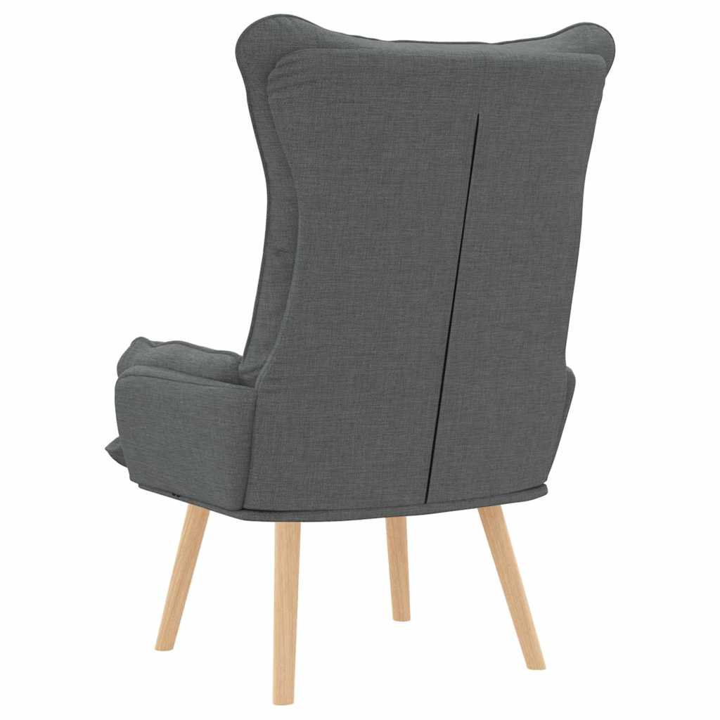 Fauteuil relaxant Gris foncé 69 x 74 x 93 cm tissu - XIOS
