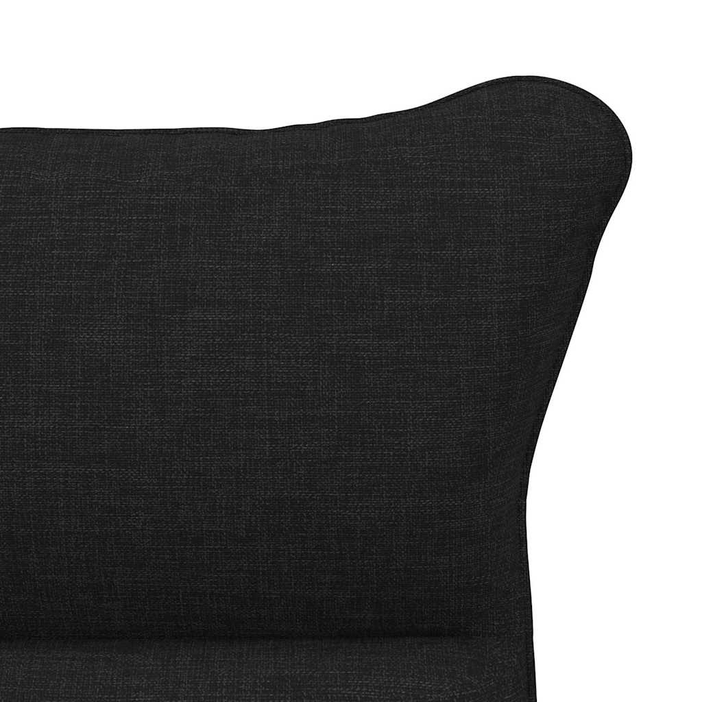 Fauteuil relaxant Noir 69 x 74 x 93 cm tissu - XIOS