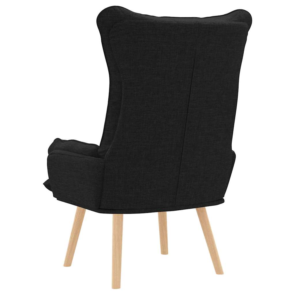 Fauteuil relaxant Noir 69 x 74 x 93 cm tissu - XIOS