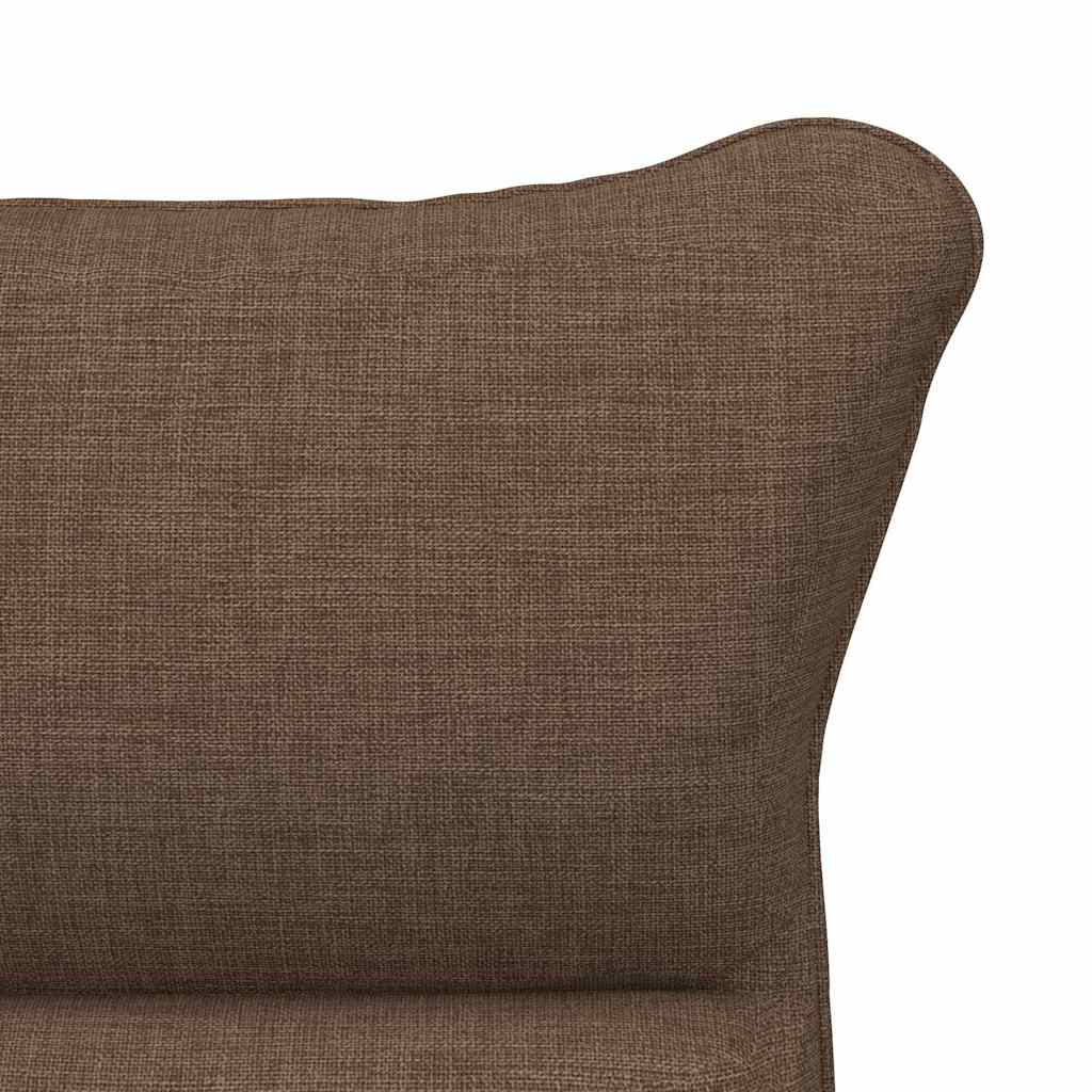 Fauteuil relaxant Marron 69 x 74 x 93 cm tissu - XIOS