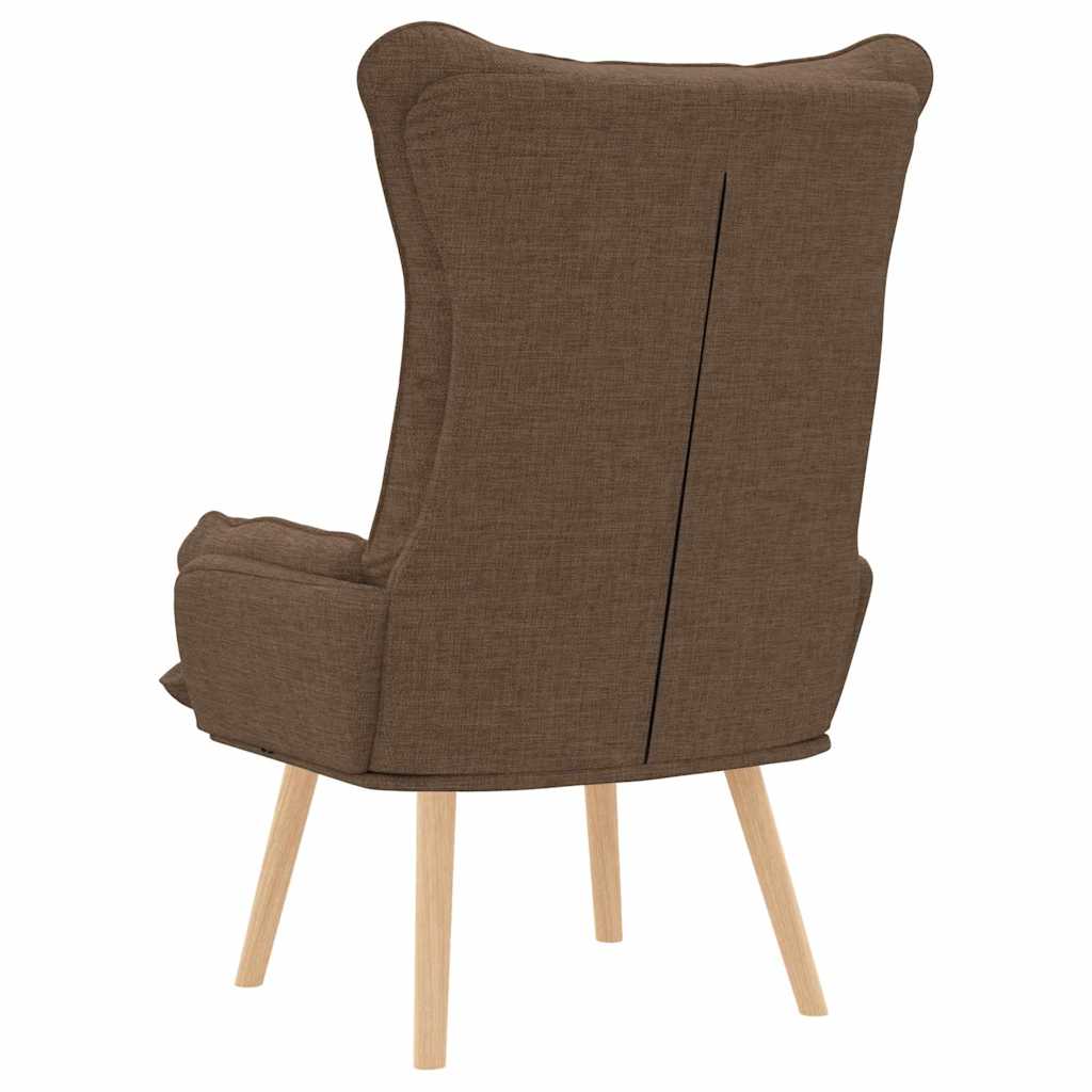Fauteuil relaxant Marron 69 x 74 x 93 cm tissu - XIOS