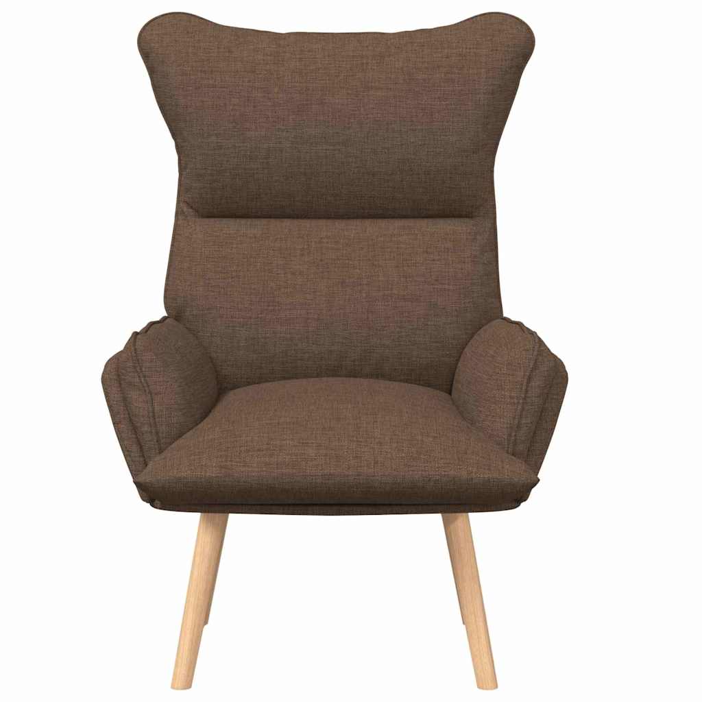 Fauteuil relaxant Marron 69 x 74 x 93 cm tissu - XIOS