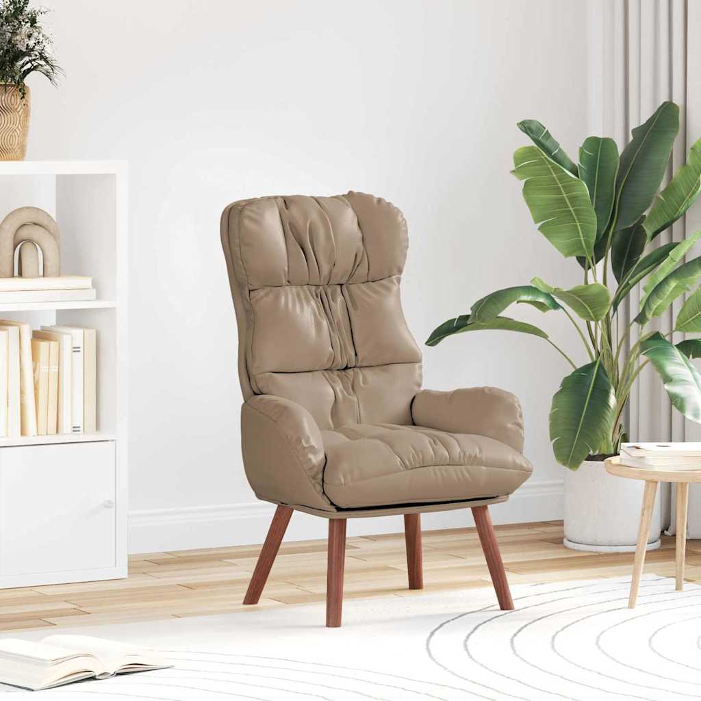 Fauteuil relaxant Cappuccino 69 x 74 x 93 cm Faux cuir - XIOS