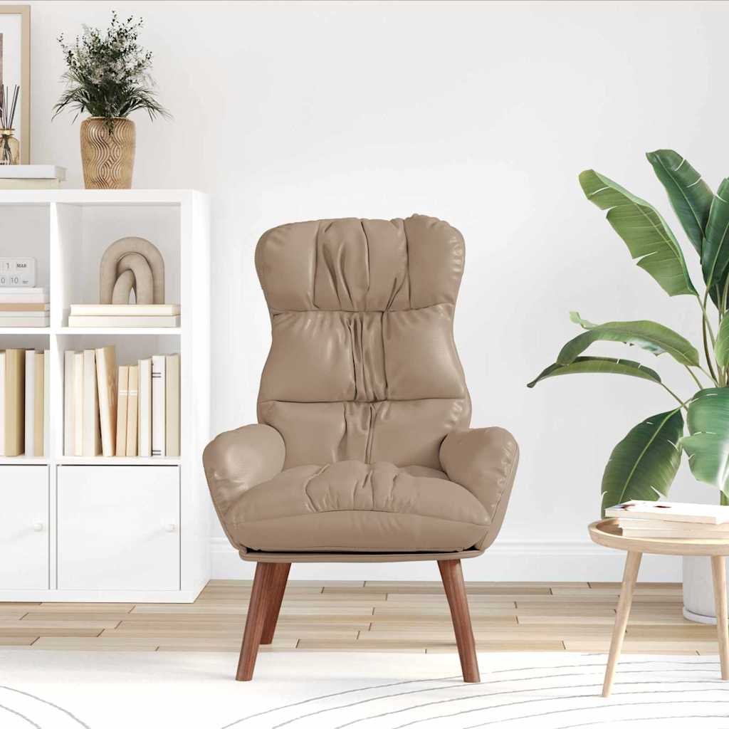 Fauteuil relaxant Cappuccino 69 x 74 x 93 cm Faux cuir - XIOS