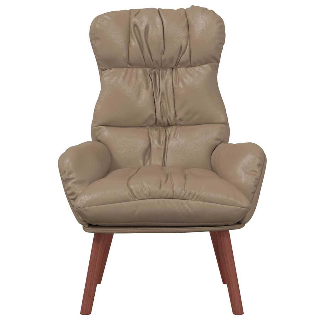 Fauteuil relaxant Cappuccino 69 x 74 x 93 cm Faux cuir - XIOS