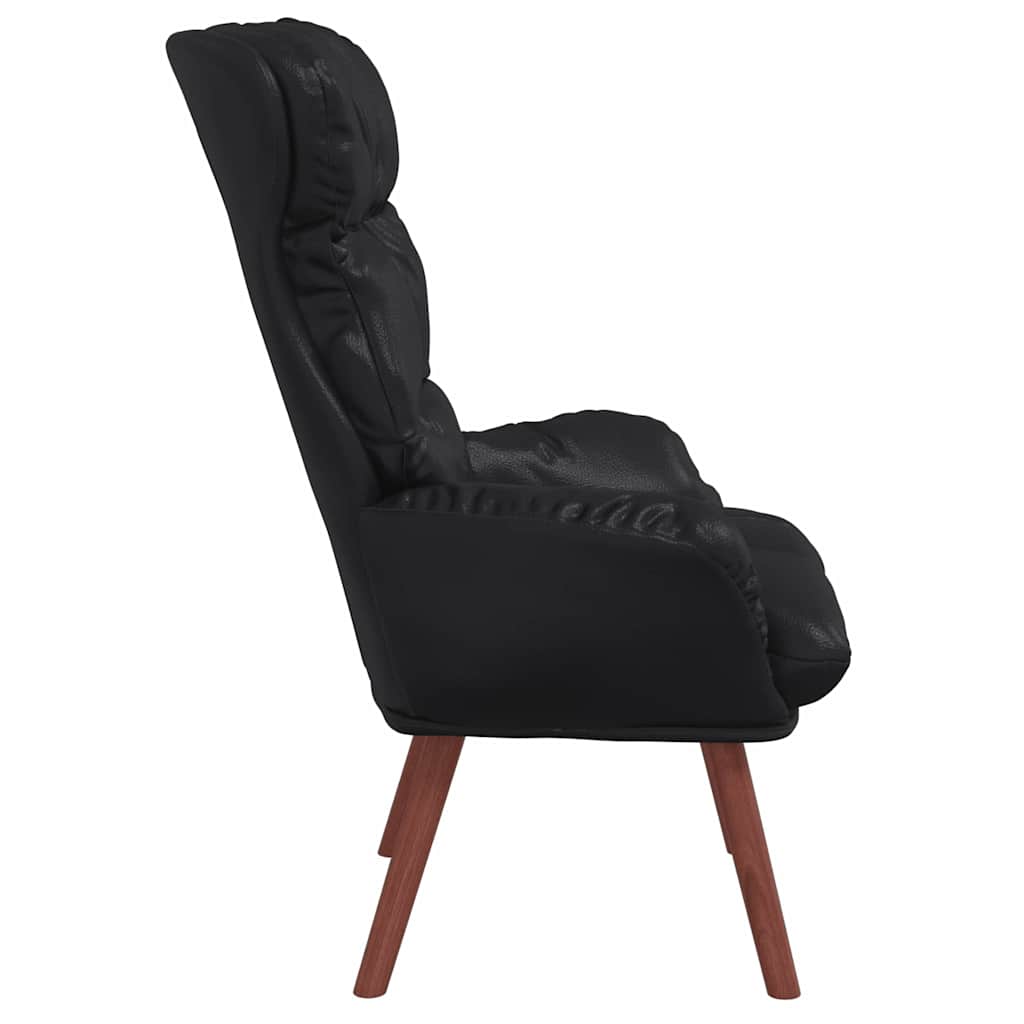 Fauteuil relaxant Noir 69 x 74 x 93 cm Faux cuir - XIOS
