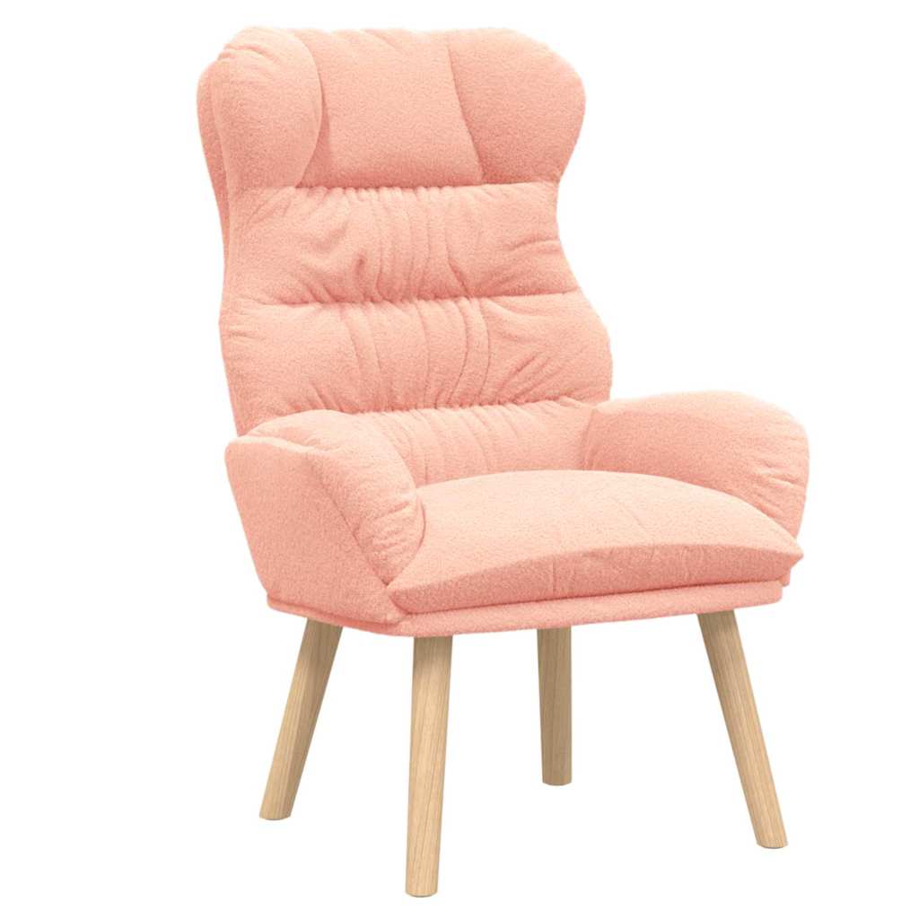 Fauteuil relaxant Rose 69 x 74 x 93 cm tissu - XIOS