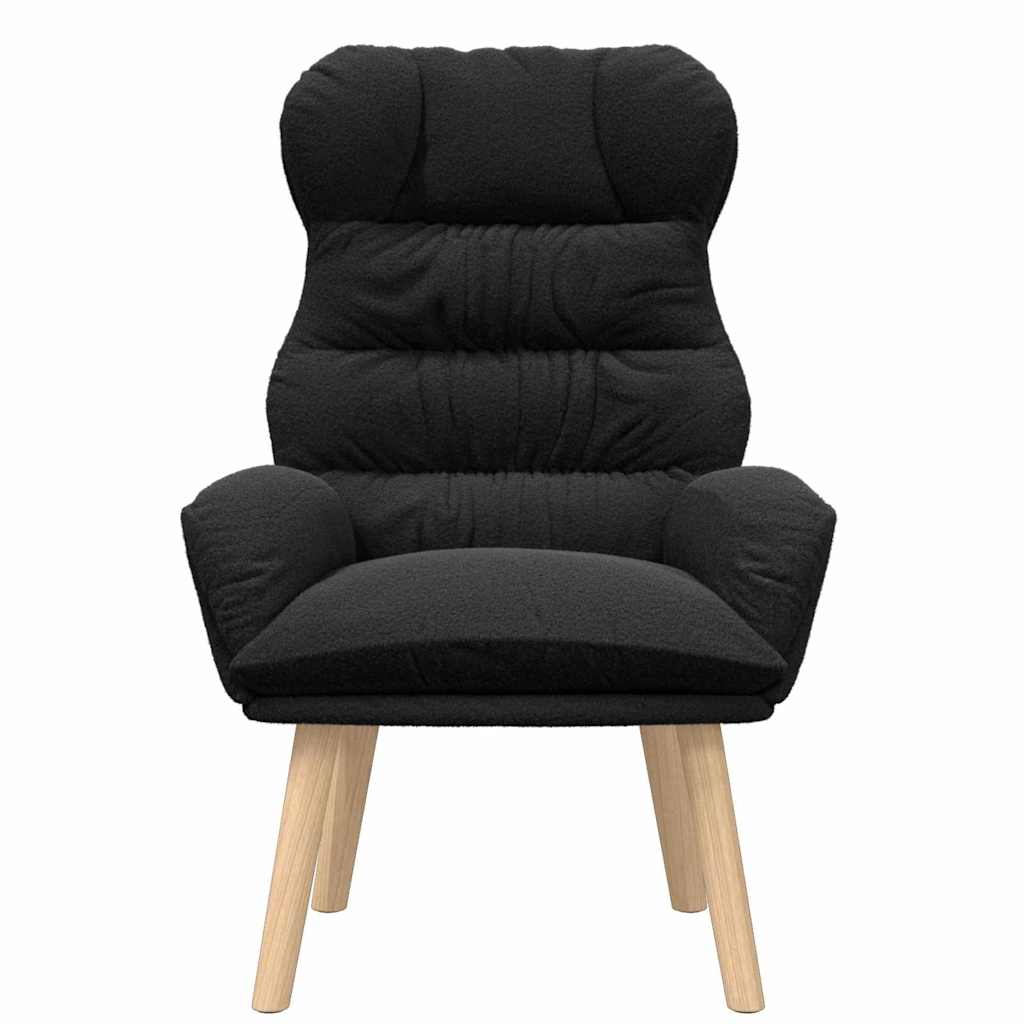 Fauteuil relaxant Noir 69 x 74 x 93 cm tissu - XIOS