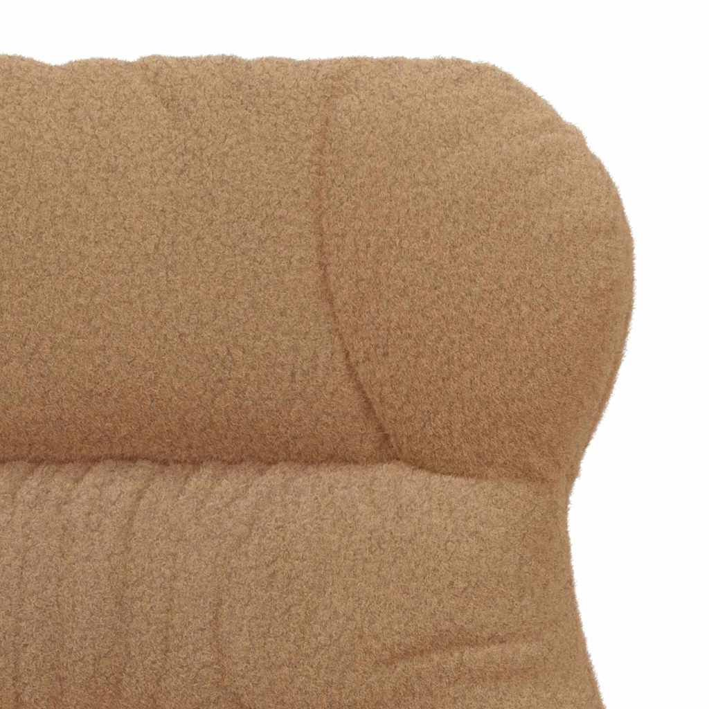 Fauteuil relaxant Beige 69 x 74 x 93 cm tissu - XIOS