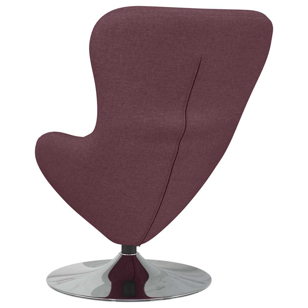 Fauteuil œuf Violet 63 x 73 x 90 cm tissu - XIOS