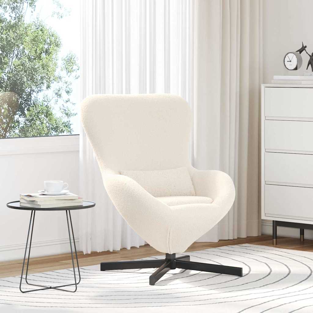 Fauteuil œuf Crème 63 x 73 x 90 cm - XIOS