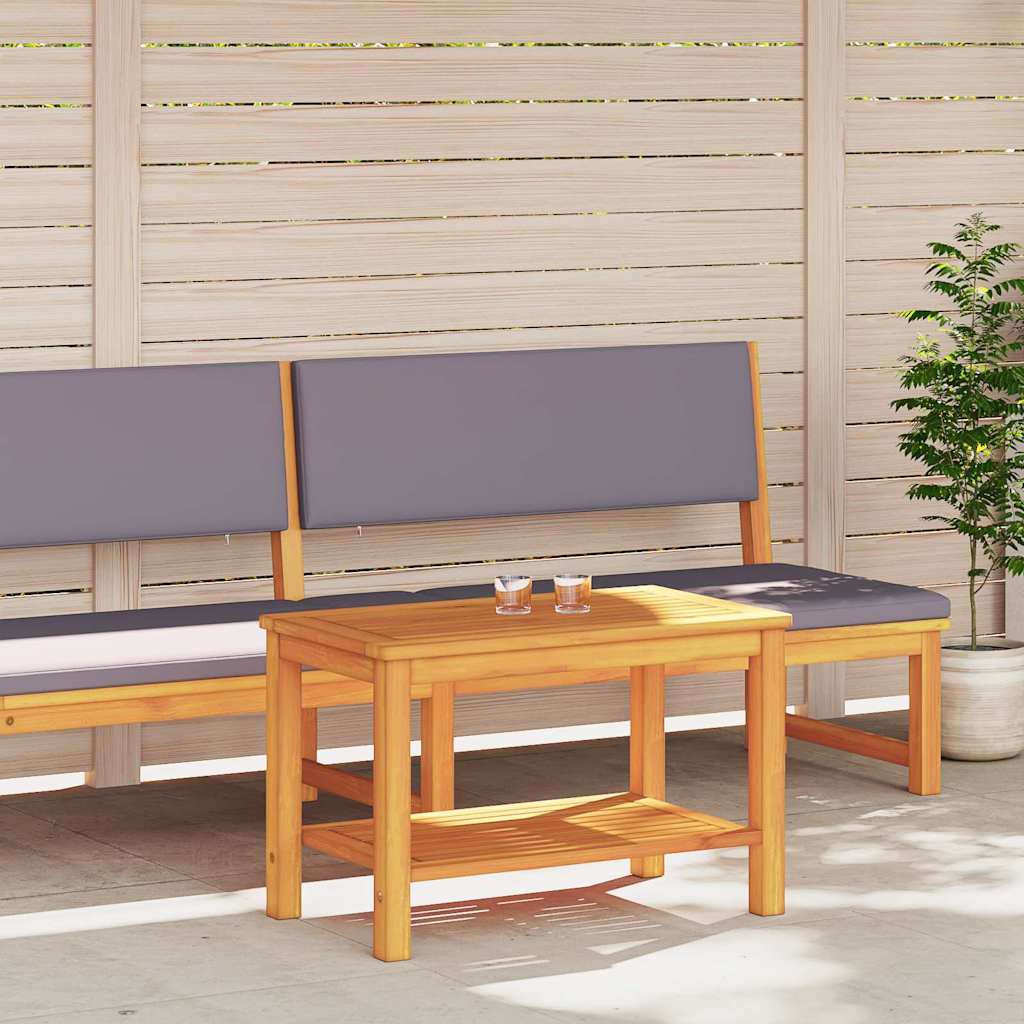 Table basse Marron 90 x 50 x 45 cm Bois d'acacia massif - XIOS