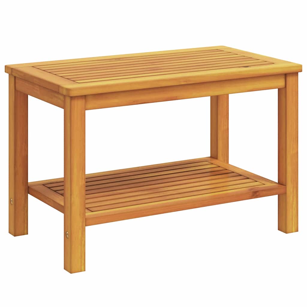 Table basse Marron 90 x 50 x 45 cm Bois d'acacia massif - XIOS