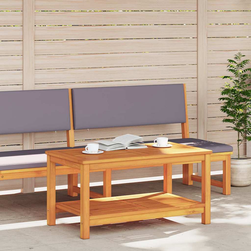 Table basse Marron 110 x 55 x 45 cm Bois d'acacia massif - XIOS