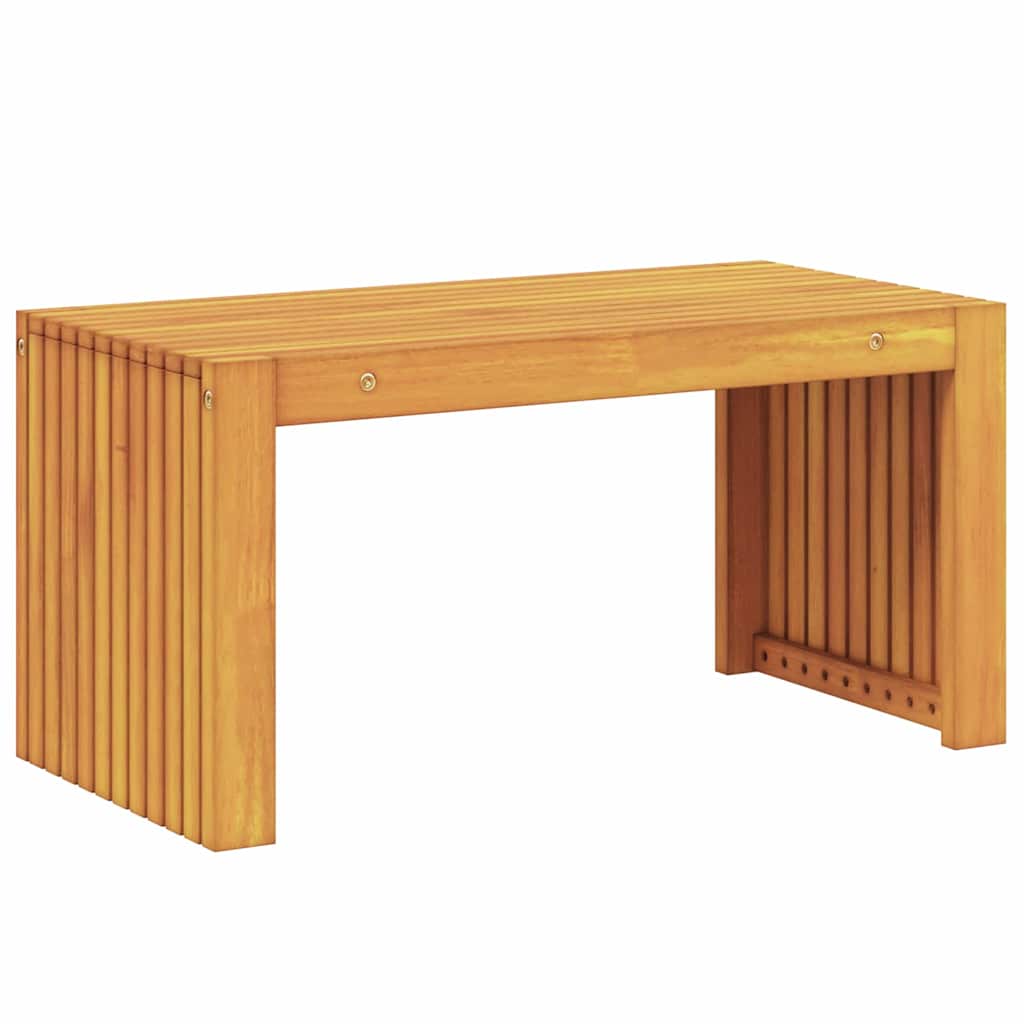 Table basse Marron 70 x 35 x 35 cm Bois d'acacia massif - XIOS