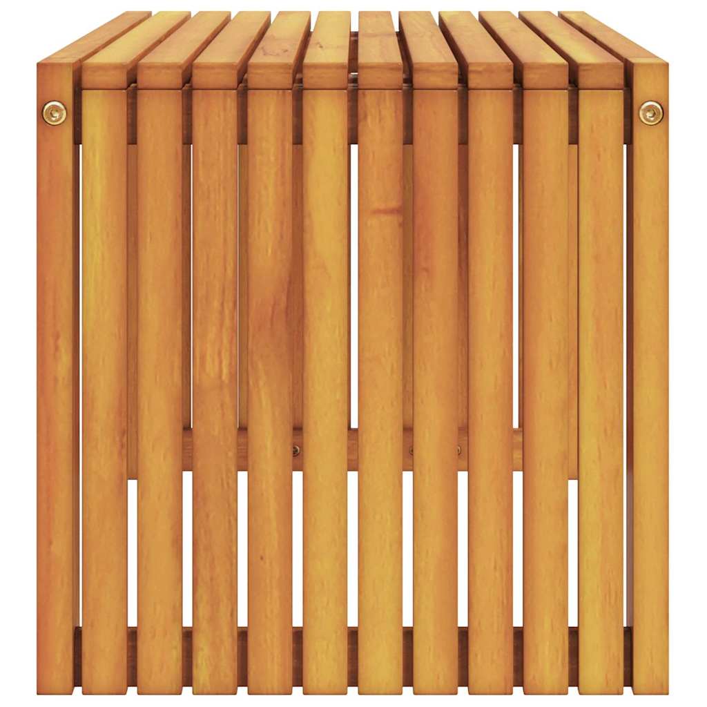 Table basse Marron 70 x 35 x 35 cm Bois d'acacia massif - XIOS