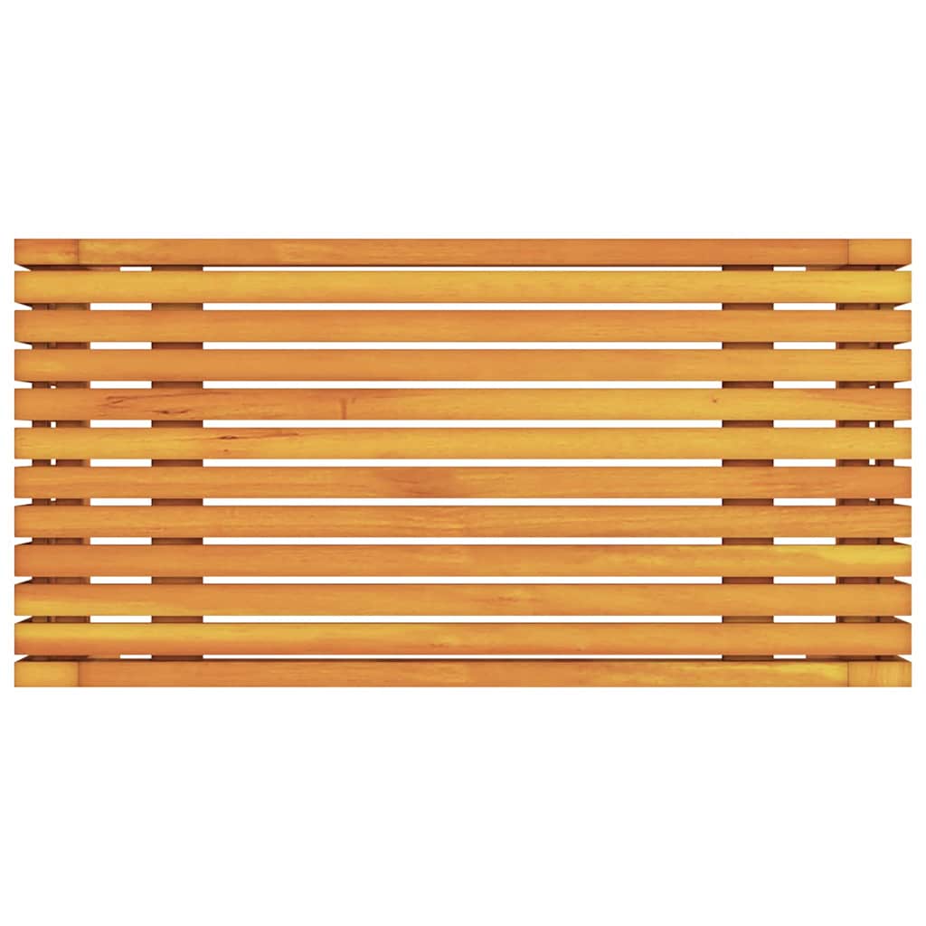 Table basse Marron 70 x 35 x 35 cm Bois d'acacia massif - XIOS