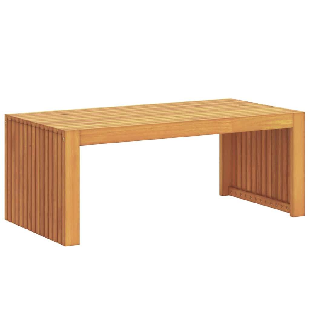 Table basse Marron 90 x 45 x 35 cm Bois d'acacia massif - XIOS
