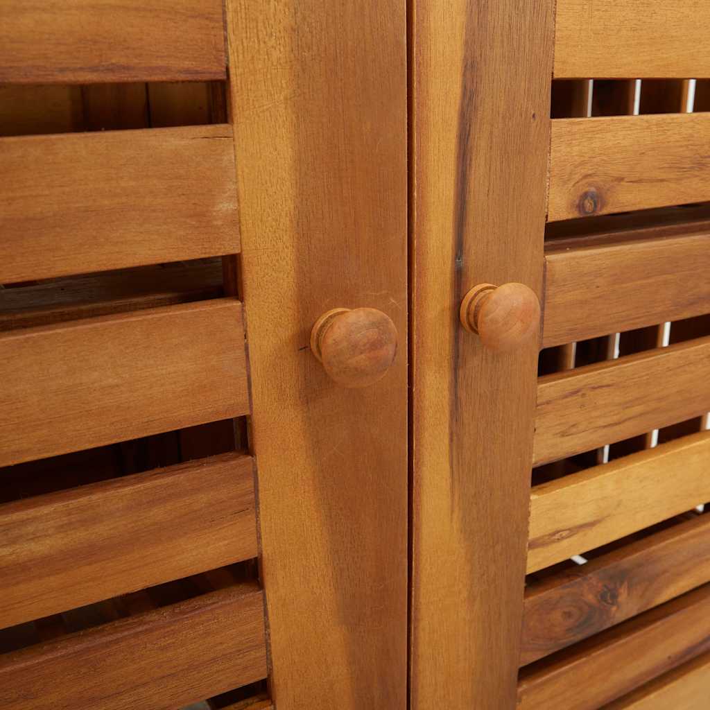 Armoire de jardin avec stockage Marron 90 x 40 x 90 cm - XIOS