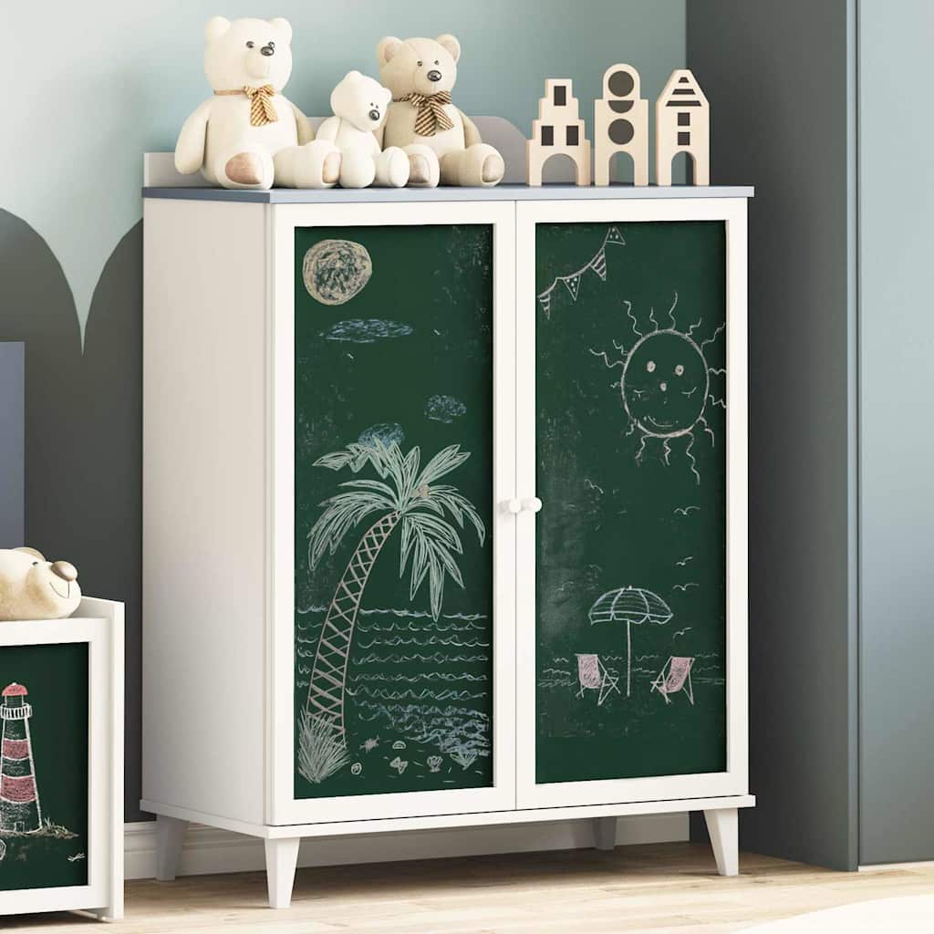 Cabinet avec deux portes et façade en tableau noir ROROS - XIOS
