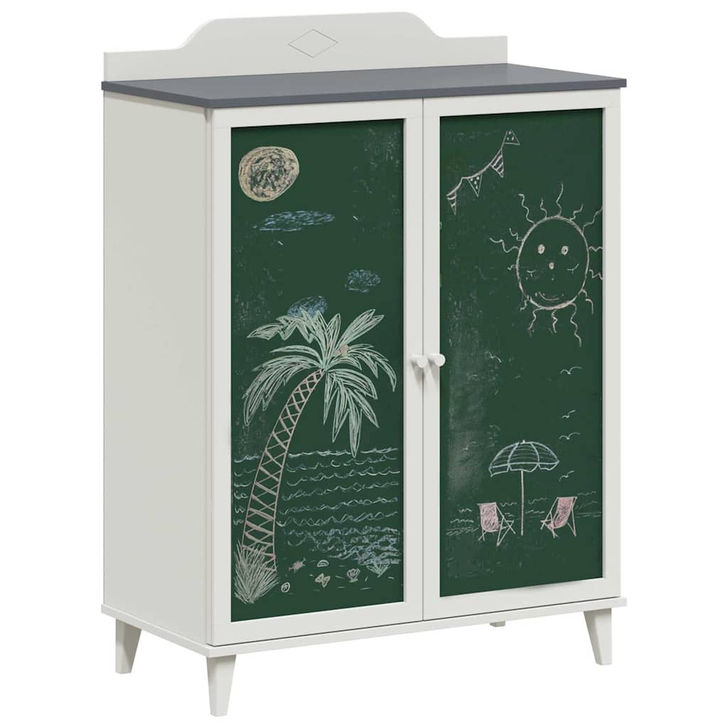 Cabinet avec deux portes et façade en tableau noir ROROS - XIOS