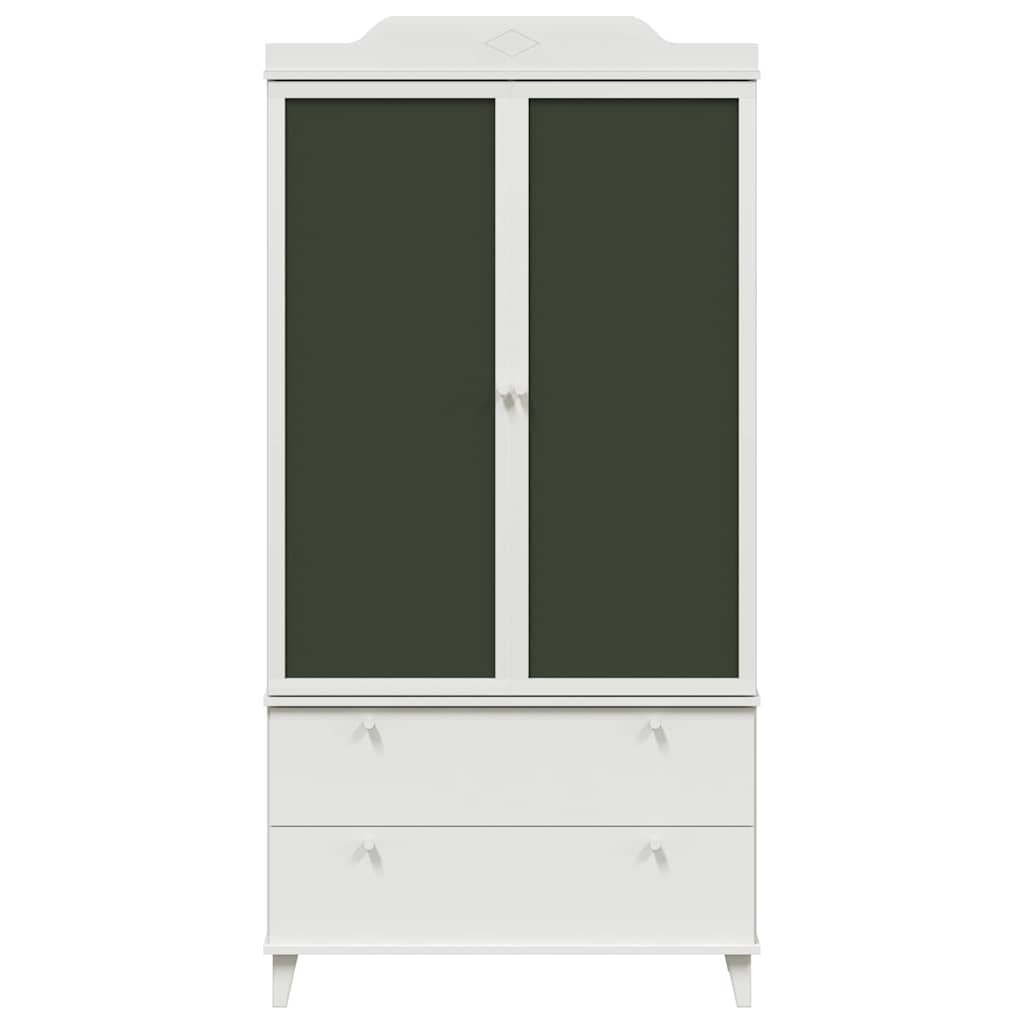 Armoire Tableau Noir avec tiroir Blanc Bois d'ingénierie - XIOS