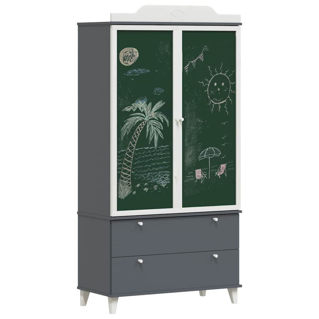 Rangement créatif pour enfants ROROS Gris et blanc