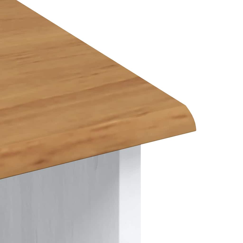 Hutch ASKIM Blanc 91 x 40 x 200,5 cm Bois de pin massif - XIOS