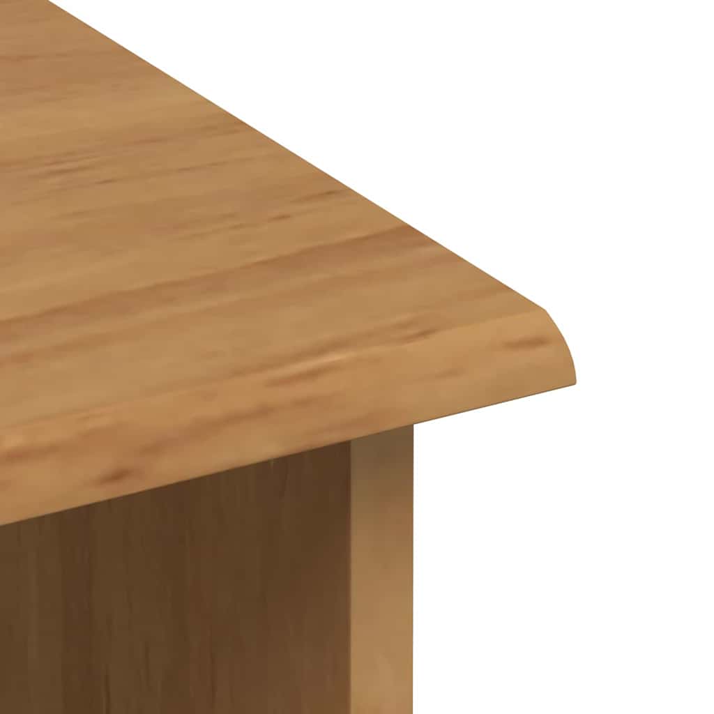 Hutch ASKIM marron miel 91 x 40 x 184 cm Bois de pin massif - XIOS