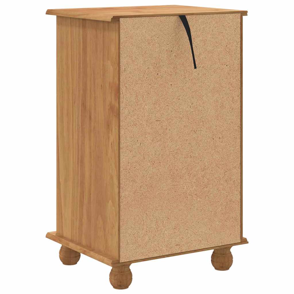 Commode ASKIM Marron 45,8 x 40 x 79 cm Bois de pin massif - XIOS