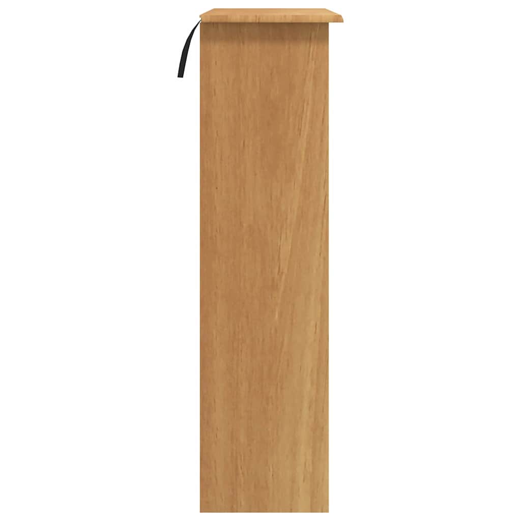 Hutch ASKIM Marron 91 x 30 x 104 cm Bois massif en pin - XIOS