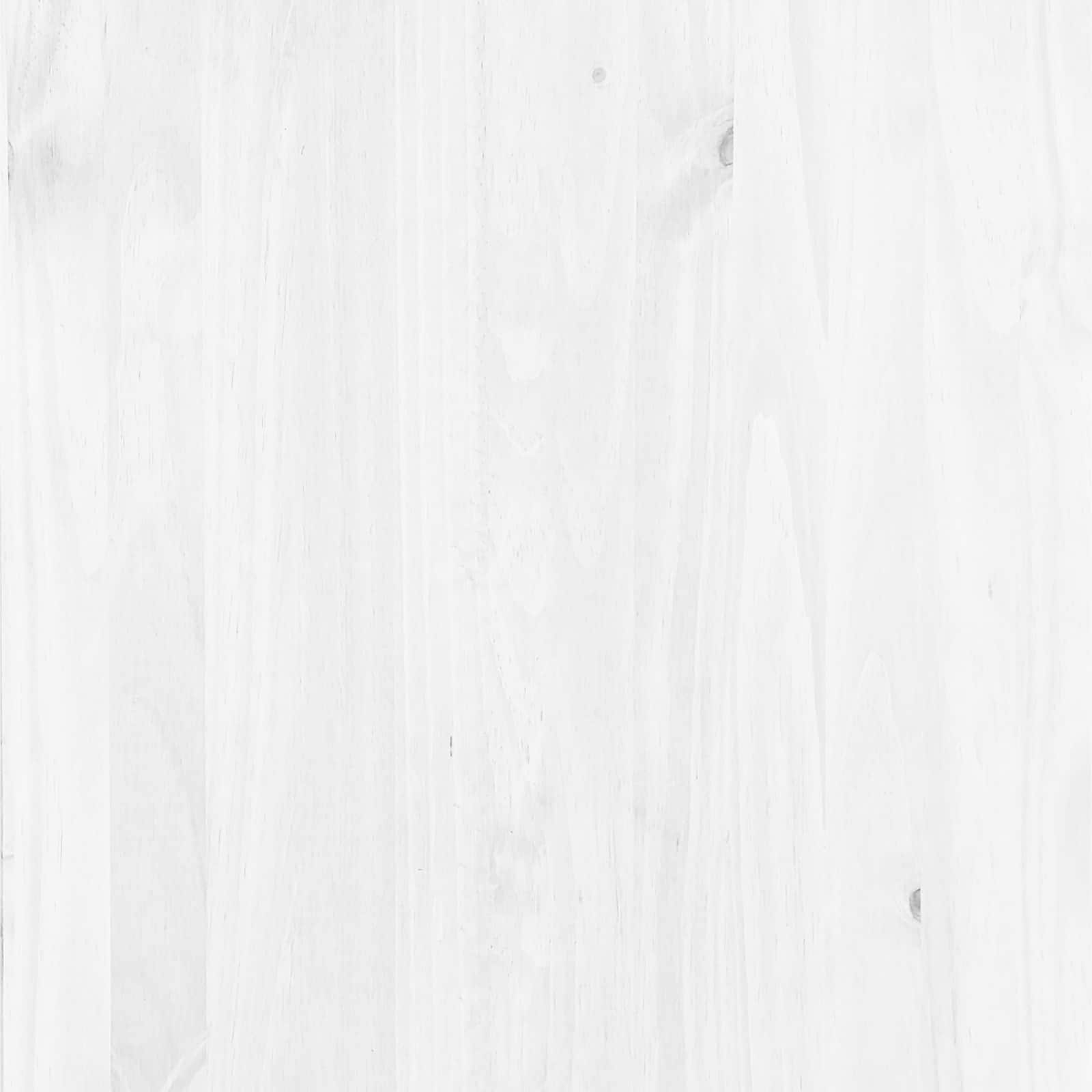 Commode ASKIM Blanc 79 x 40 x 133,5 cm Bois de pin massif - XIOS