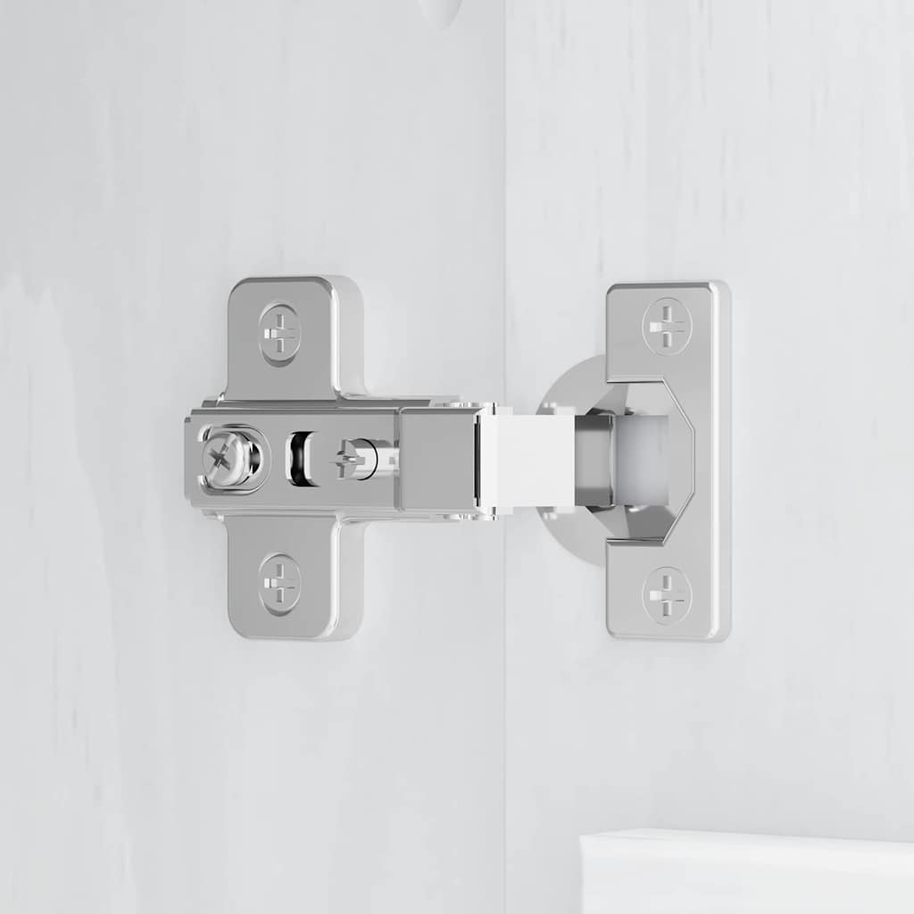 Buffet ASKIM Blanc 133,5 x 40 x 79 cm Bois massif en pin - XIOS