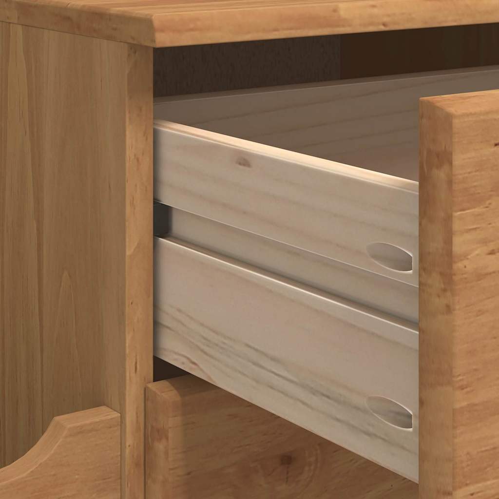 Banc de rangement avec tiroir ASKIM Marron 100 x 39 x 62 cm - XIOS