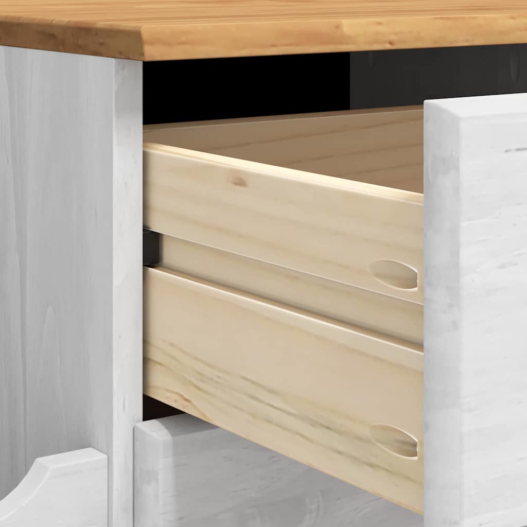 Banc de rangement avec tiroir ASKIM Blanc 100 x 39 x 62 cm - XIOS