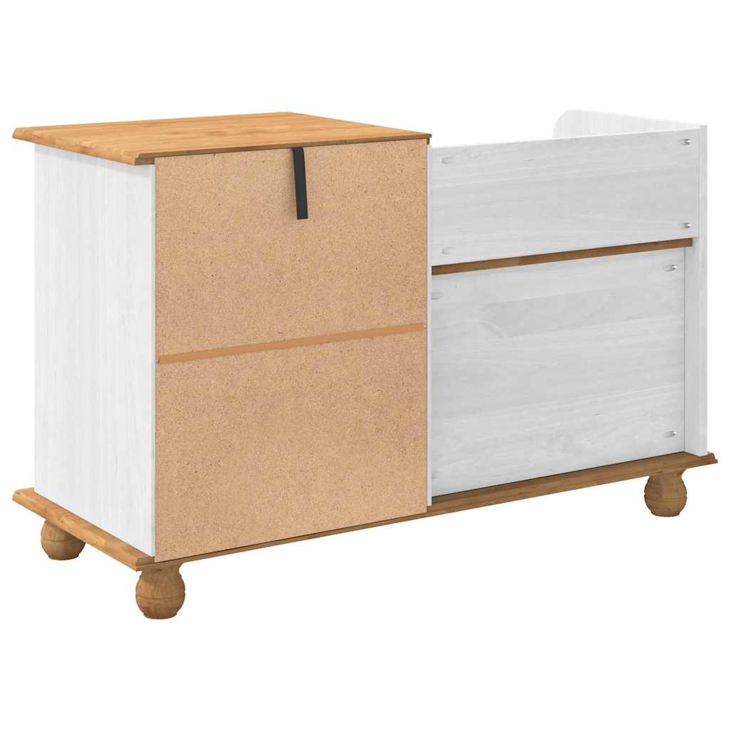 Banc de rangement avec tiroir ASKIM Blanc 100 x 39 x 62 cm - XIOS