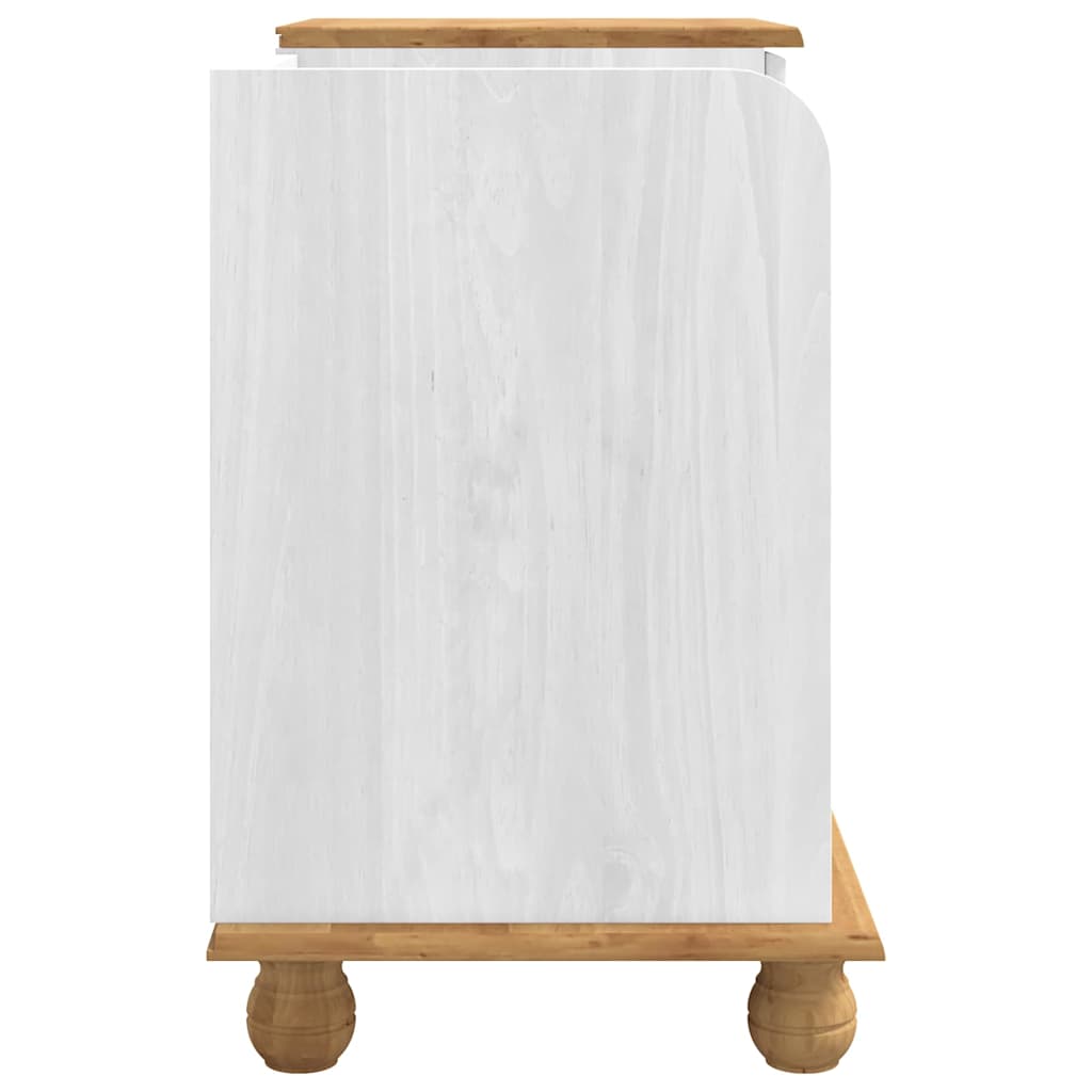 Banc de rangement pour l'entrée ASKIM Blanc 100 x 39 x 62 cm - XIOS