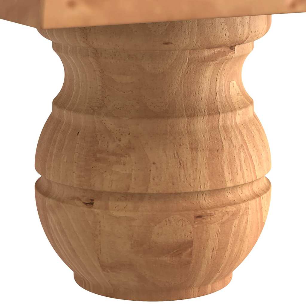 Cabinet à vin ASKIM Marron 57 x 37 x 114 cm Bois massif en pin - XIOS