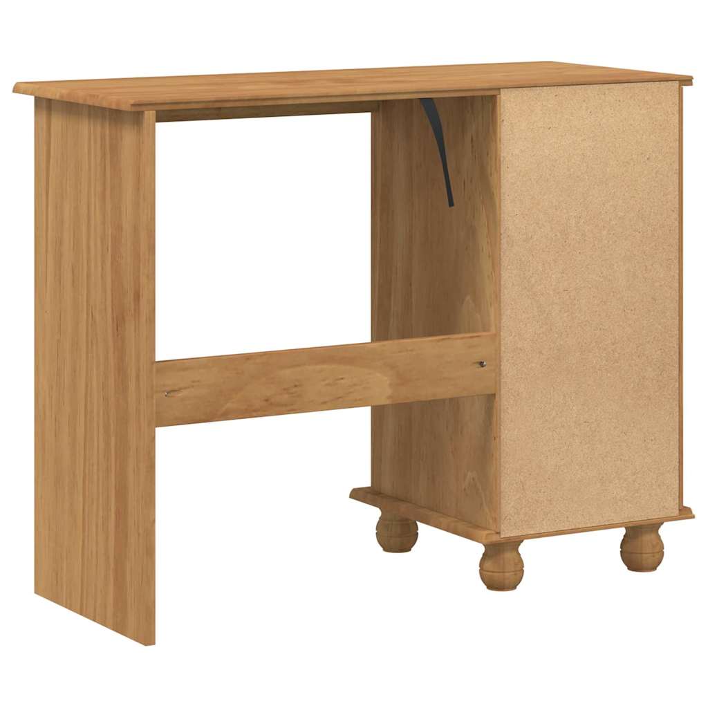 Bureau d'écriture avec tiroir ASKIM Marron 95 x 40 x 75 cm - XIOS