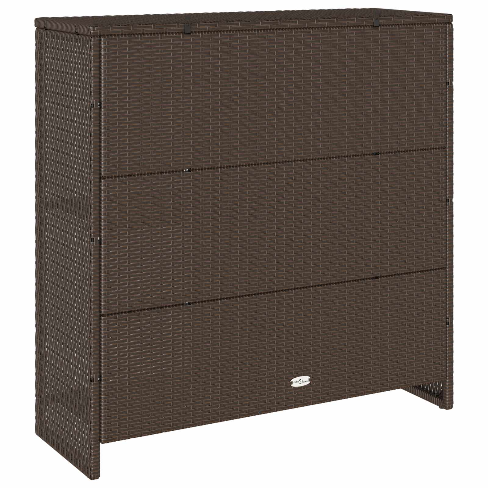 Armoire de rangement avec porte Marron 100 x 36 x 102 cm Rotin - XIOS