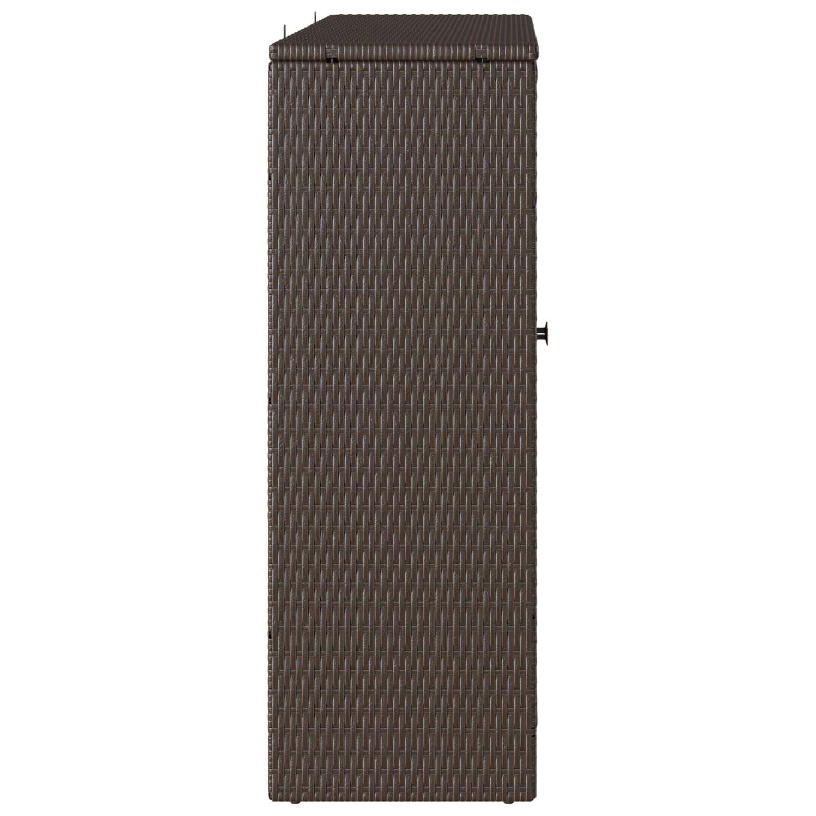 Armoire de rangement avec porte Marron 100 x 36 x 102 cm Rotin - XIOS