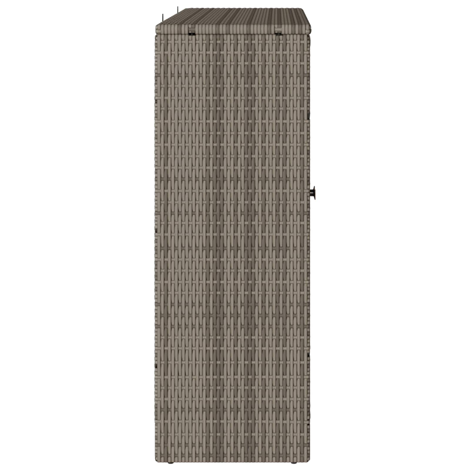 Armoire de rangement avec étagère Gris 100 x 36 x 102 cm Rotin - XIOS