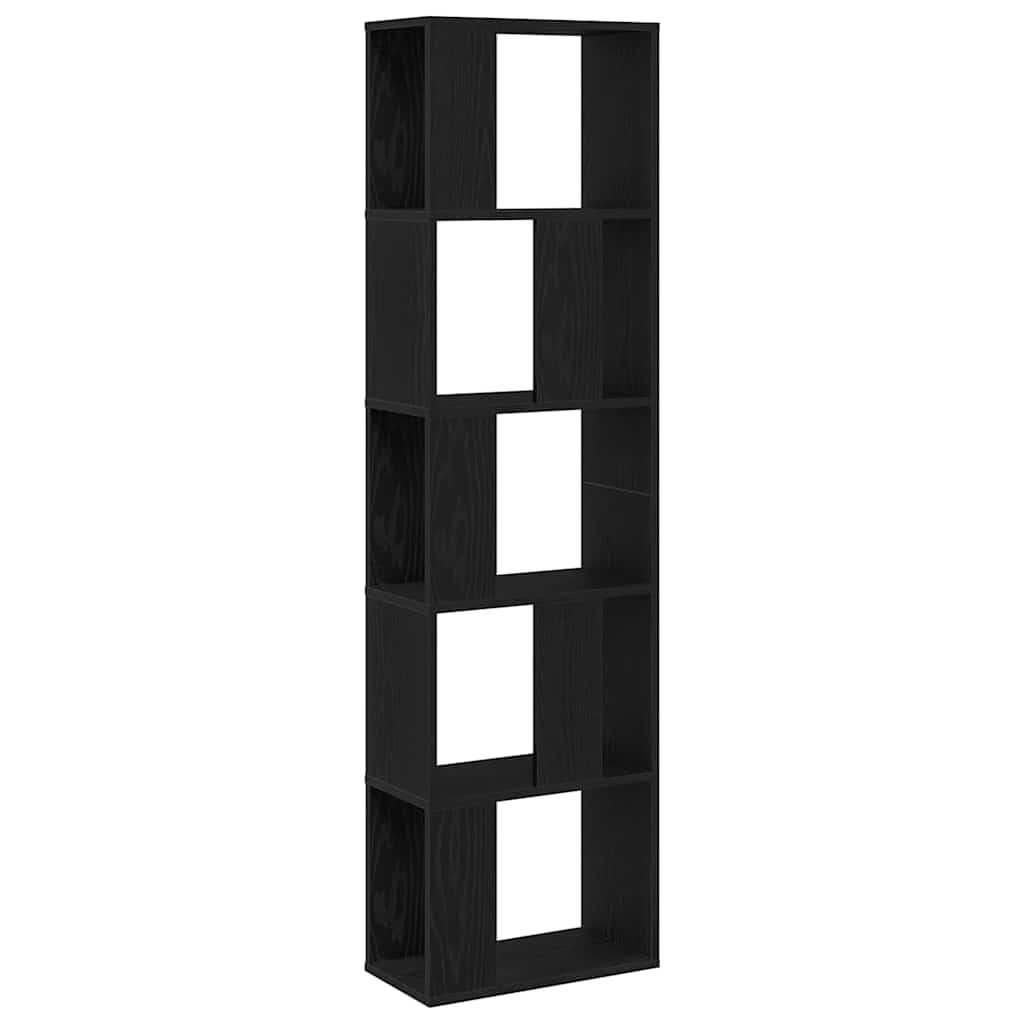Étagère Chêne noir 45 x 23.5 x 162.5 cm Bois d'ingénierie - XIOS